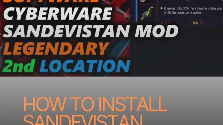 How to Install Sandevistan Arasaka Software